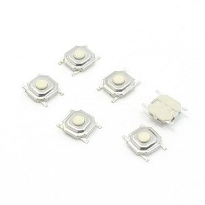 DC 12V 0.2A PCB SMT Surface Mounted Devices Momentary Motion Micro Tactile Switch 5.3x5.3x2mm 6 Pcs