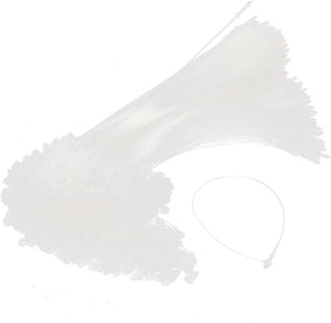 1000 Pcs 7" Snap Lock Pin Security Loop Plastic Tag Fastener