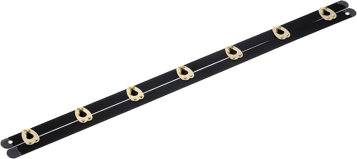 1 Set Corset Busk, 14 Inch Black Steel Boning Support with Gold Buttons Spring Steel Corset Busk Corset Boning for Sewing Corset Making Gown Wedding Dress