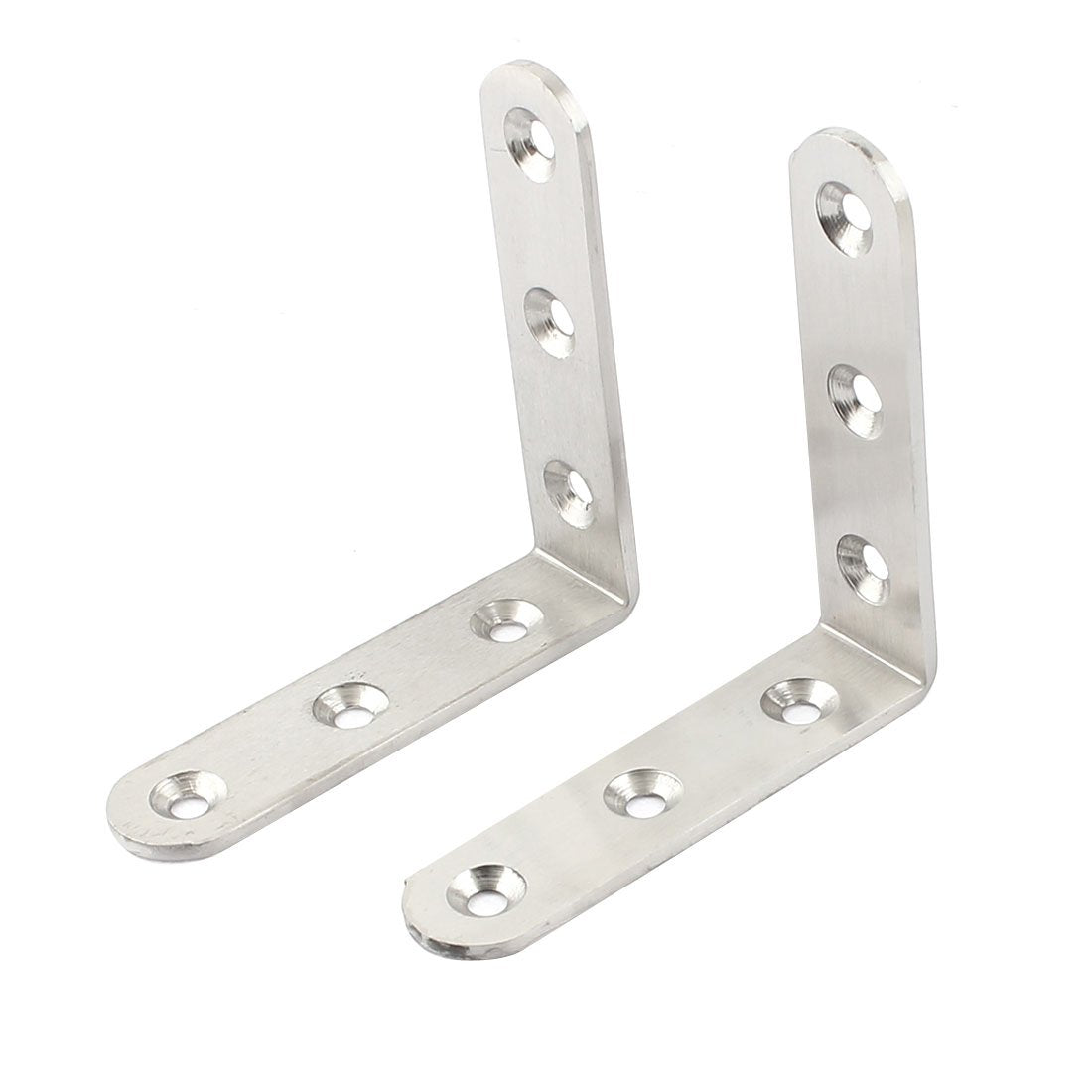 Stainless Steel Corner Brace Joint Angle Bracket Support 80x80mm 2pcs