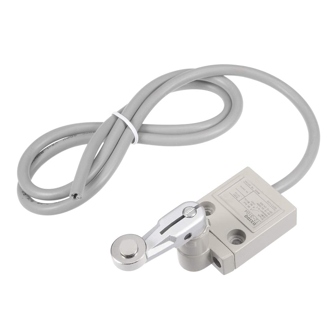 TZ-3104 3108 Roller Lever Arm Limit Switch Momentary Compact Prewired 1NC+1NO for CNC Mill 3D Printer Door Switch