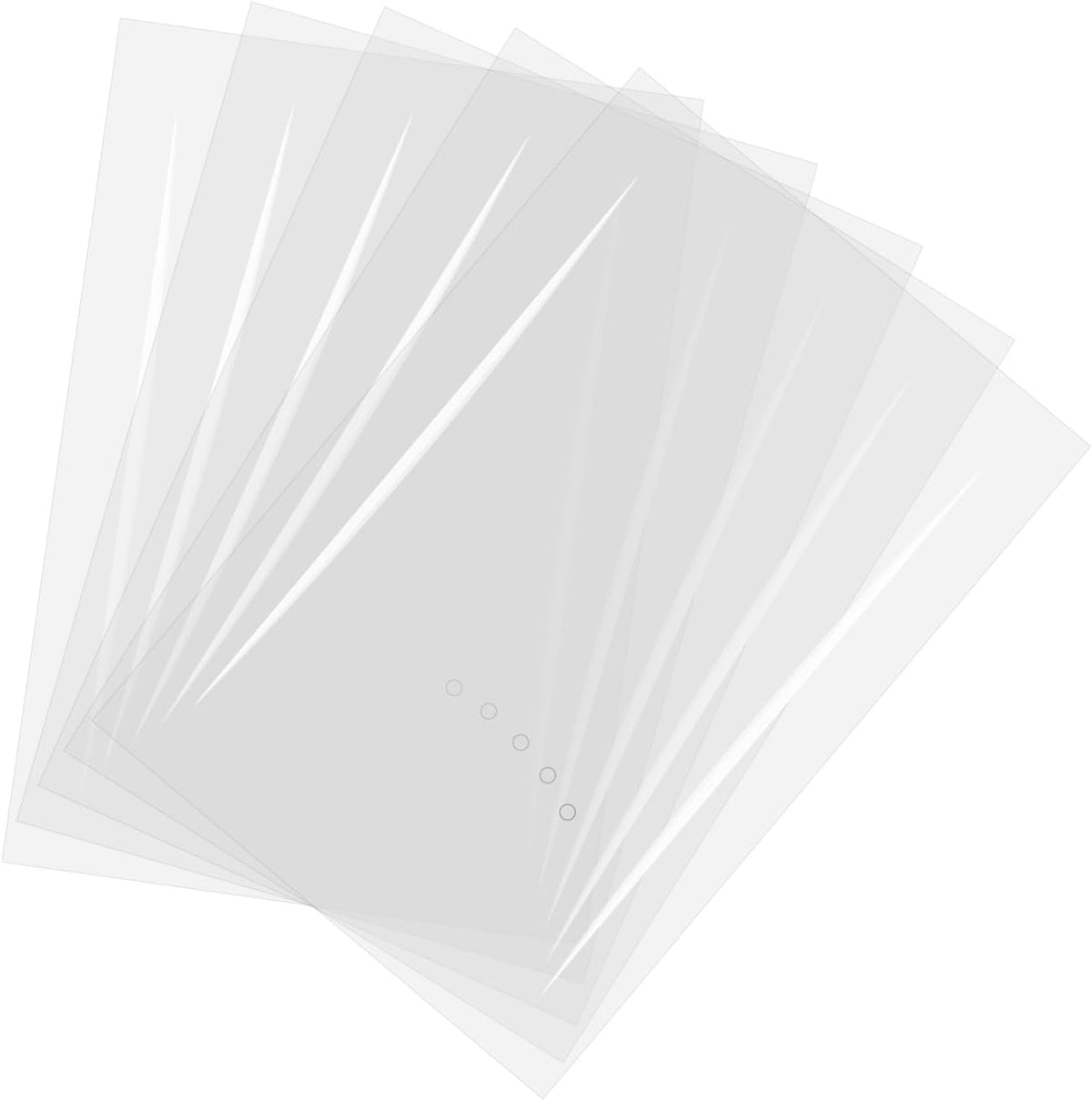 50 Pcs Heat Shrink Wrap Bags, 15" x 22" POF Clear Heat Shrink Film Wrap for Gift Baskets, Packaging Collection, Homemade DIY, Handmade Crafts, Cookie