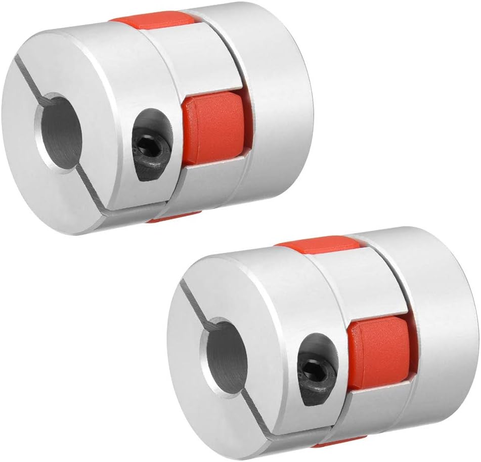2pcs Shaft Coupling 10mm to 10mm Bore L35xD30 Flexible Coupler Joint for Servo Stepped Motor