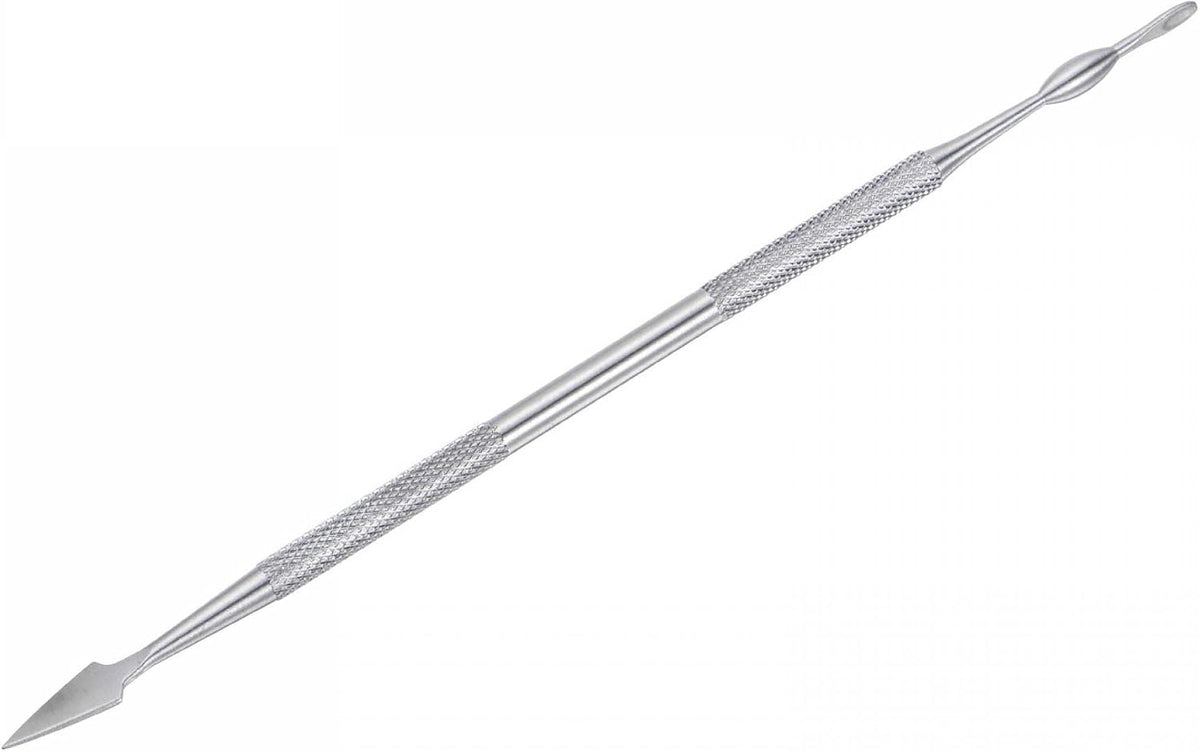 LinkMejor Double Ended Wax Carving Tool, Stainless Steel Spear Point & Cone Tipped Ceramic Polymer Pottery Hand Tool for Shaping Modeling