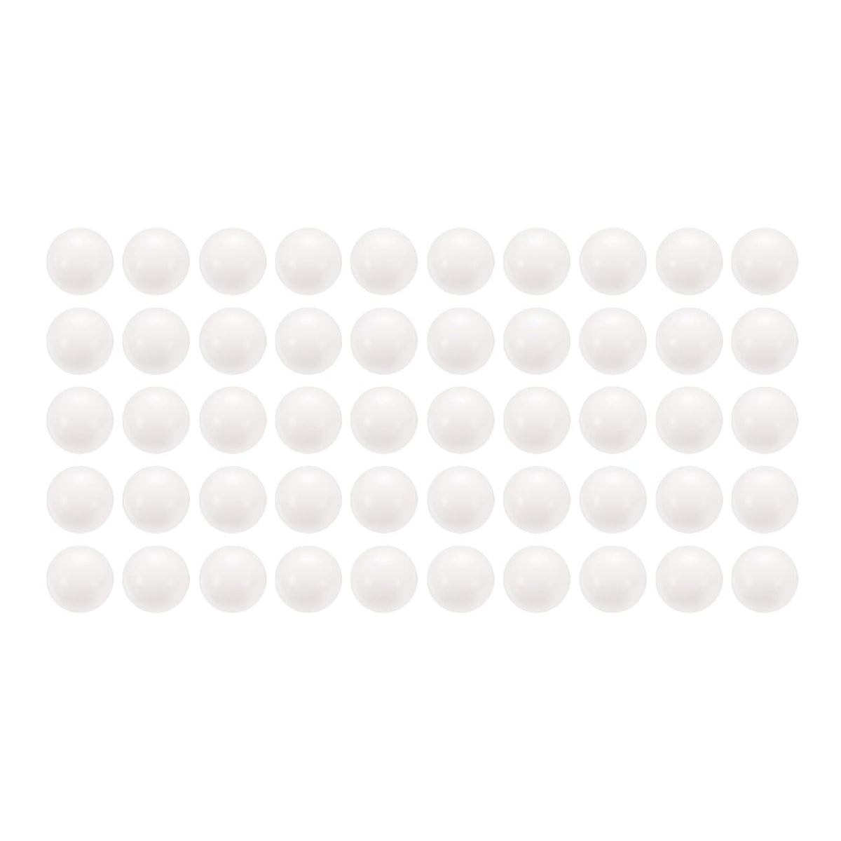 50pcs POM Bearing Balls 12mm Solid Plastic Bearing Balls, Precision POM Balls, black