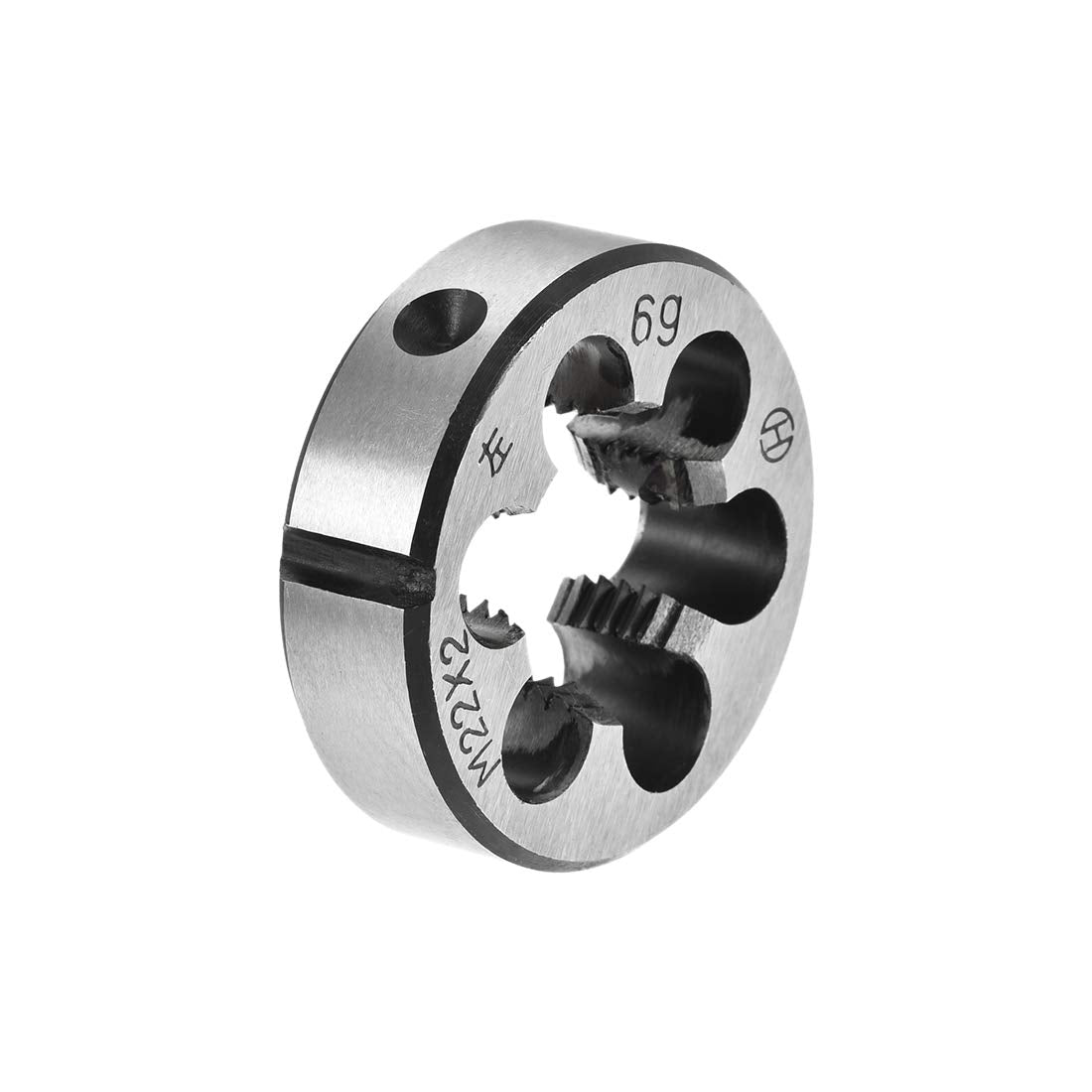 M22 X 2.0 Metric Round Die, Machine Thread Left Hand Threading Die, Alloy Tool Steel Screw Thread Cutting Die