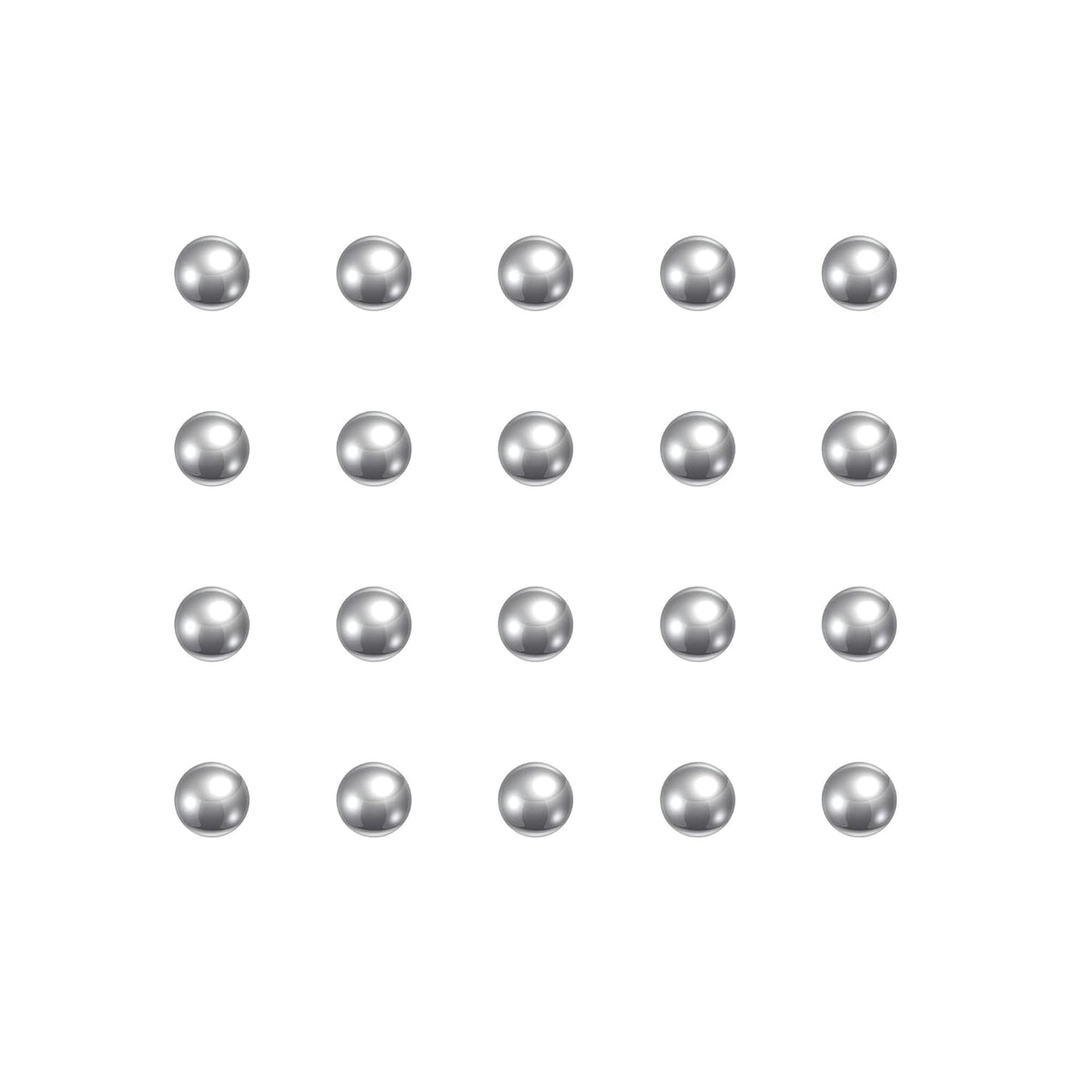 2500pcs 2mm 201 Stainless Steel Bearing Balls G100 Precision