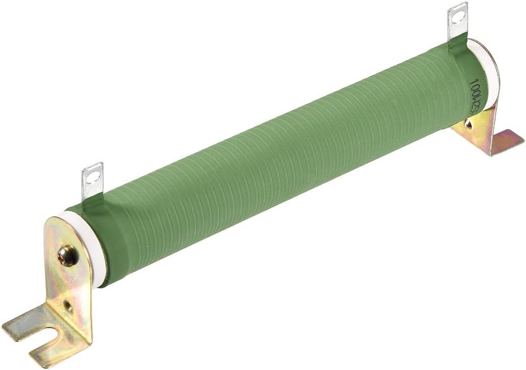 100W 25 Ohm Wire Wound Tubular Resistor Tube-Type Fixed +/-5% Tolerance
