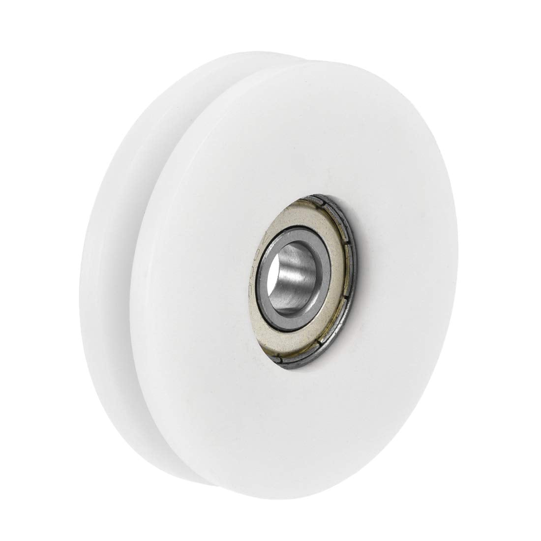 U608ZZ 608 Nylon U Groove Bearings 8x50x12.5mm Double Metal Shielded (GCr15) Chrome Steel Ball Bearings 1pcs