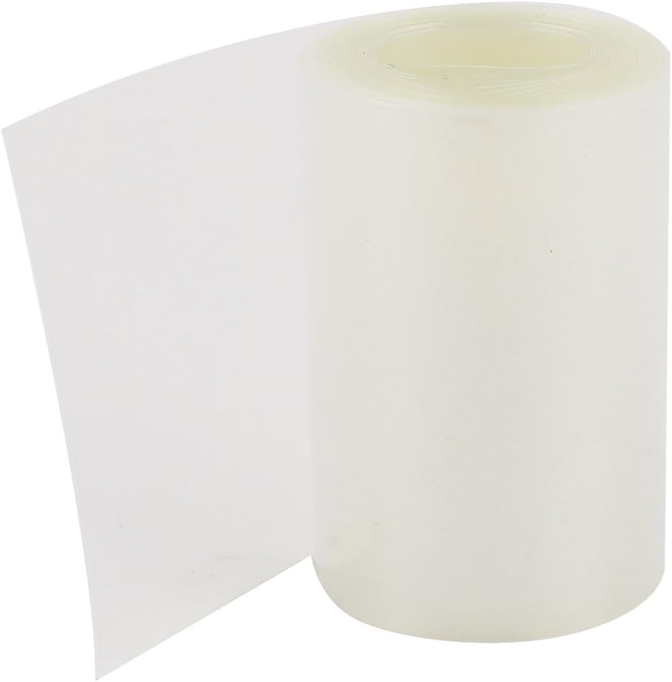 2Meters 64mm Width PVC Heat Shrink Wrap Tube Clear for AA Battery Pack