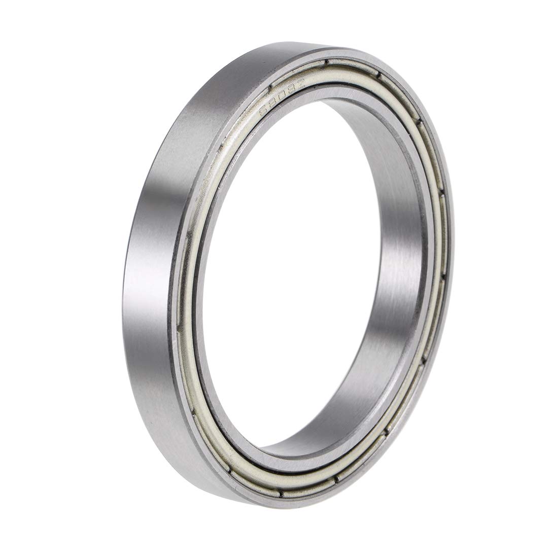 6808ZZ Deep Groove Ball Bearings Z2 40mm X 52mm X 7mm Double Shielded Carbon Steel