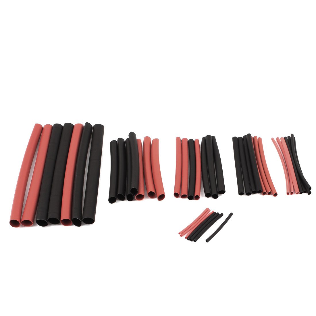 42 Pcs 2:1 Heat Shrink Tube Wire Wrap Assortment Tubing Sleeve 6 Sizes