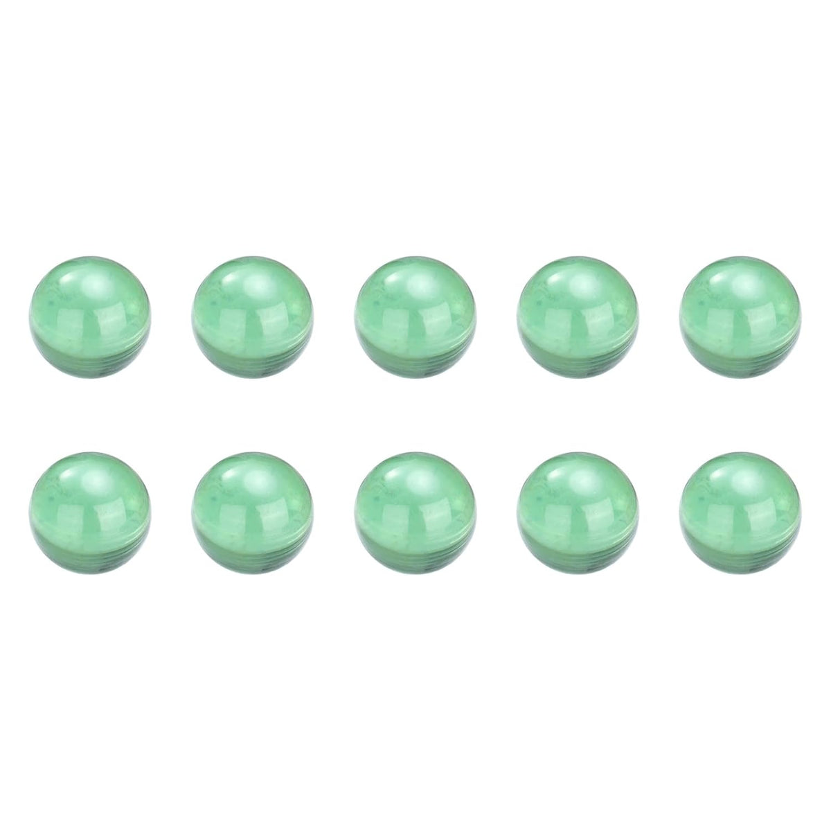 10Pcs 19mm Lab Boiling Stones, Solid Round Clear Glass Boiling Beads, High Precision Soda Lime Glass Beads for Bottle Shaking Mixing Laboratory Experiments