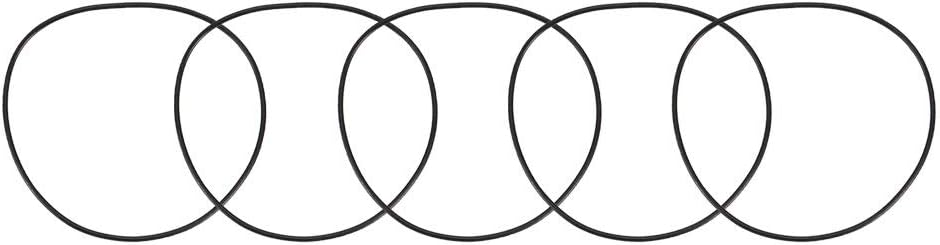 Nitrile Rubber O-Rings, 92mm OD 88mm ID 2mm Width, Metric Sealing Gasket, Pack of 5
