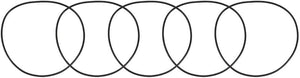 Nitrile Rubber O-Rings, 92mm OD 88mm ID 2mm Width, Metric Sealing Gasket, Pack of 5