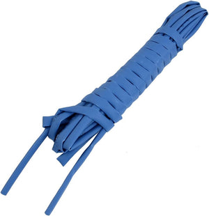 4M 13.1 Ft Long 4mm Dia. Blue Polyolefin Heat Shrinkable Tube
