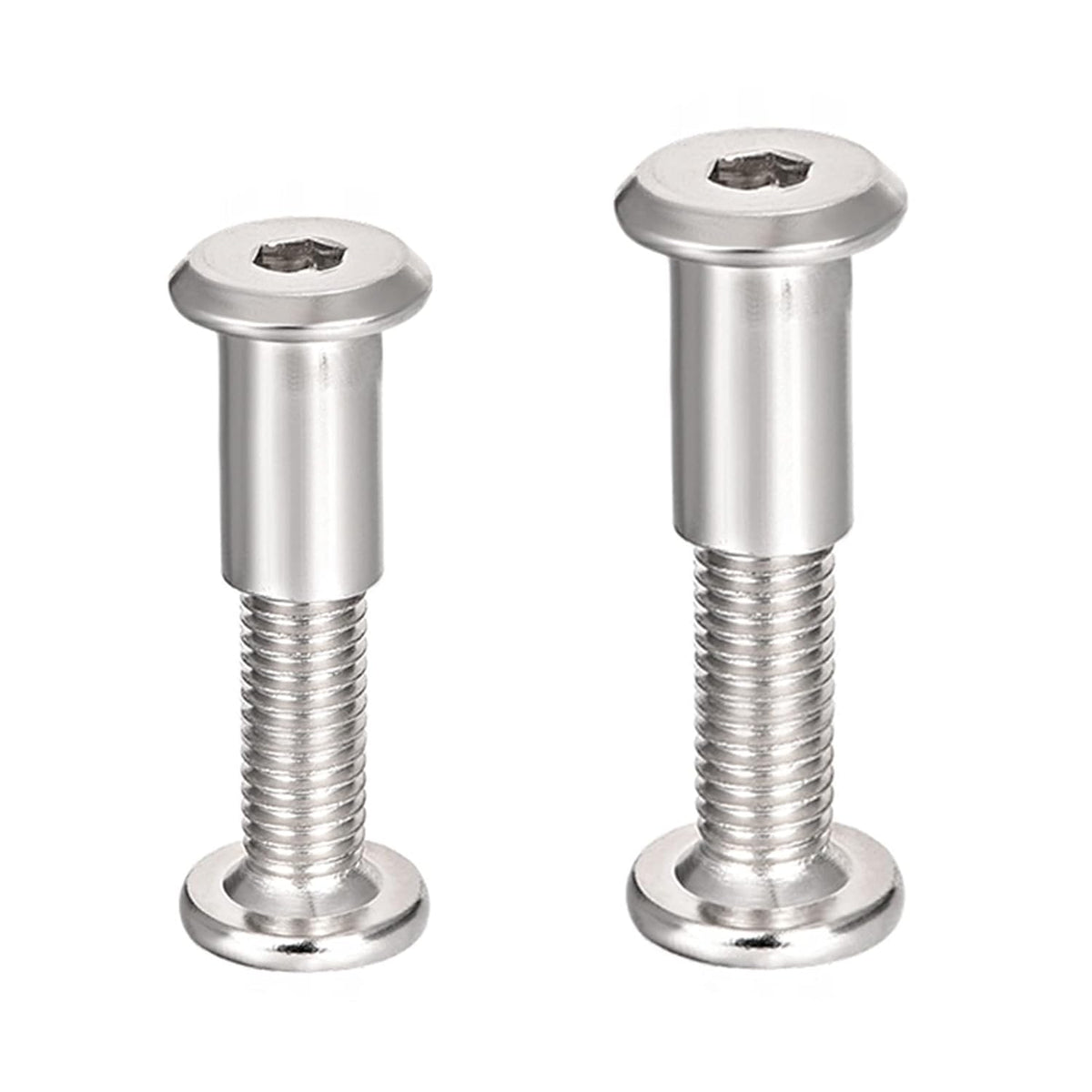 Screw Post, Male M6x20mm and M6x35mm Silver Tone Binding Bolts Carbon Steel Total 15 Sets