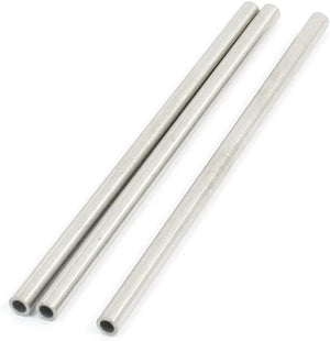 3Pcs Transmission Stainless Steel Welded Round Tubing Rods 70 x 3mm