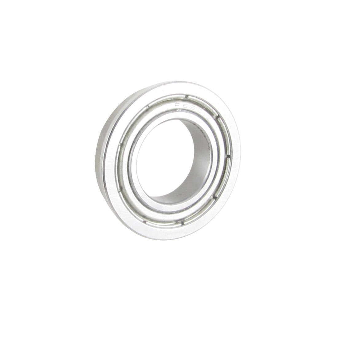 s14081600am1719 Flanged 12mm x 21mm x 5mm Shield Miniature Ball Bearing F6801Z, 0.47 Metal