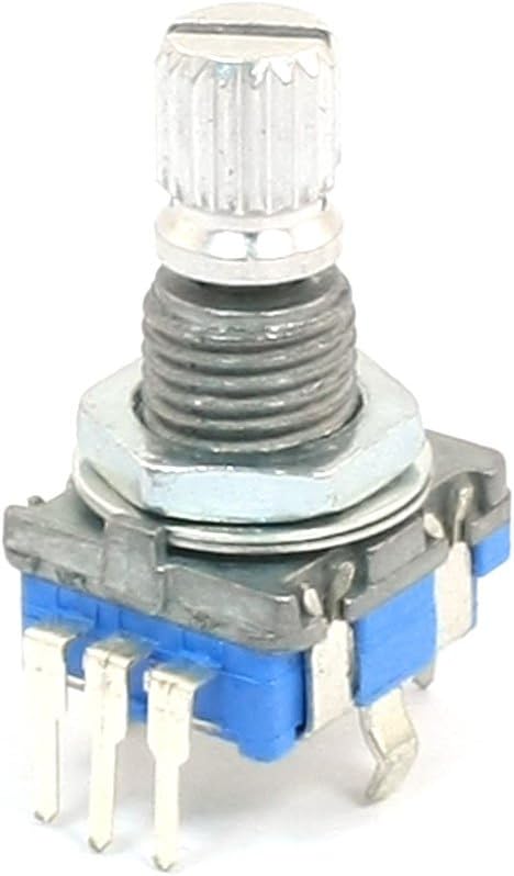 360 Degree 20 Detents 5Pin Digital Rotary Encoder Momentary Switch