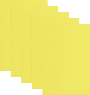 5 Pcs Yellow EVA A4 Foam Sheets Crafts, 12 x 8 Inch Foam Paper for DIY Crafts Project Classroom Scrapbook Art Cards Home Office Decoration (2mm Thick)