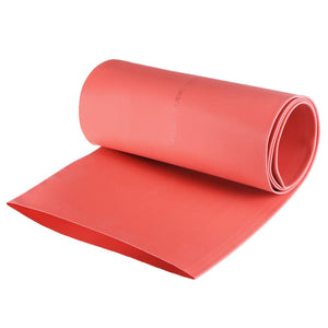 Heat Shrink Tubing, 120mm Dia 195mm Flat Width 2:1 Ratio Shrinkable Tube Cable Sleeve 1m - Red