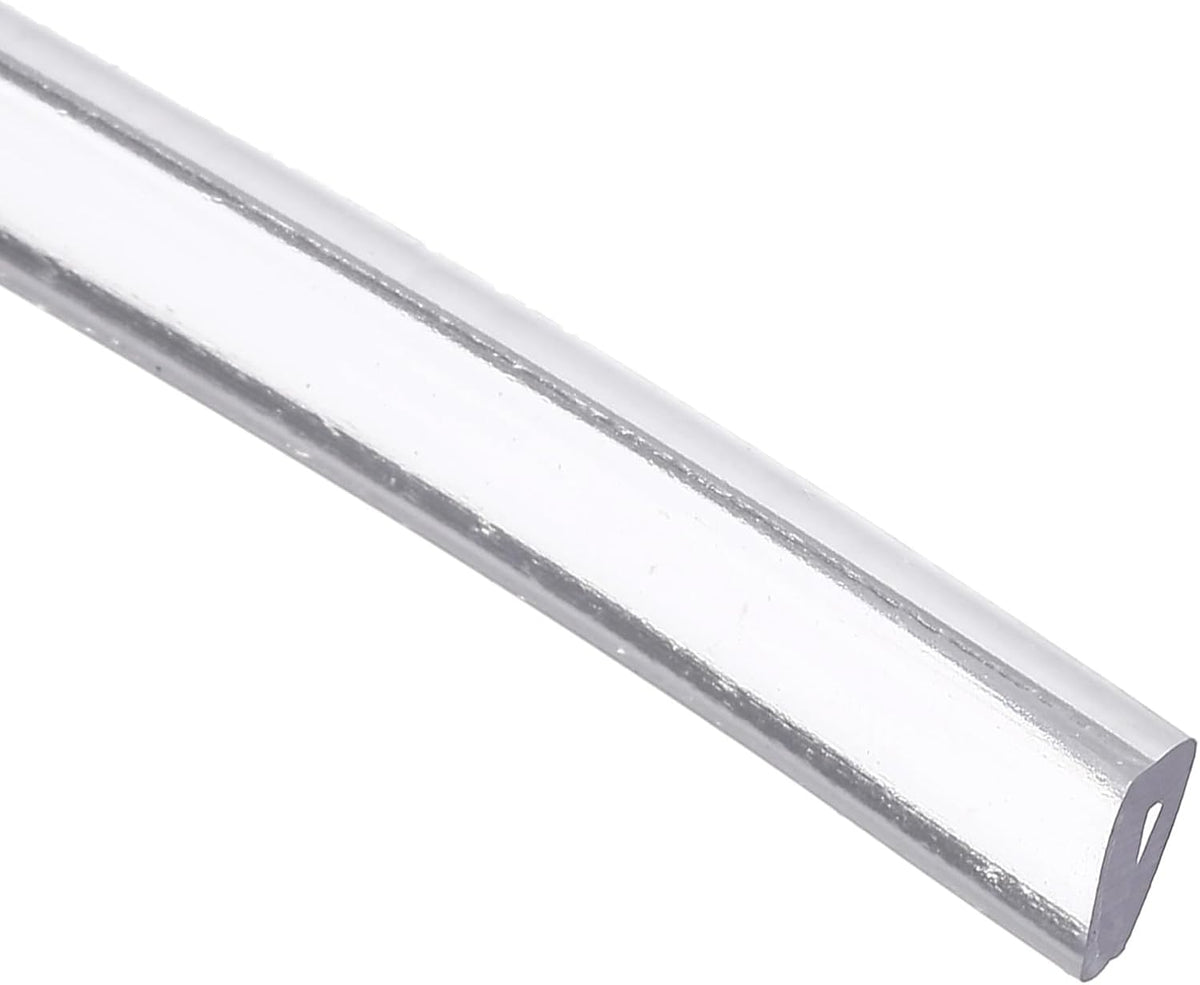 Clear Edge Trim, 9.8Ft Silicone U Channel Edge Protector, Edges Guards Fits 1/32"-3/32" for Car Doors Sheet Metal Parts (3/16" W x 9/32" H)
