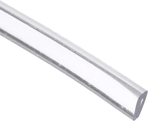 Clear Edge Trim, 9.8Ft Silicone U Channel Edge Protector, Edges Guards Fits 1/32"-3/32" for Car Doors Sheet Metal Parts (3/16" W x 9/32" H)