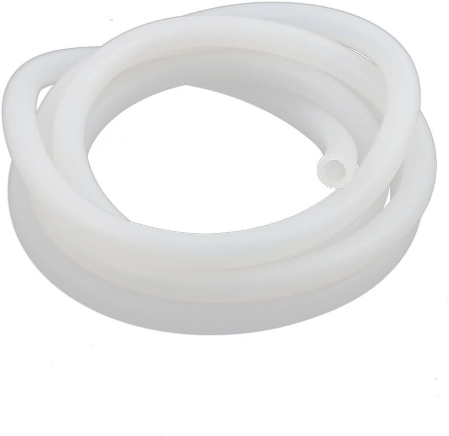 6mm x 10mm High Temp Resistant Flexible Silicone Tube Hose Pipe 1.5M Length