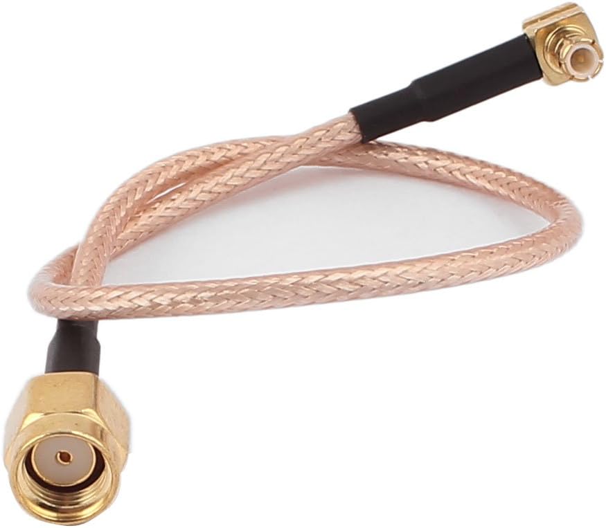 RP-SMA-J Female to MCX-JW Male RG316 Coaxial Cable Pigtail 20cm