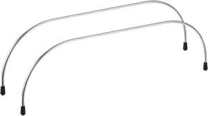 Metal Internal Wire Frames - 9.84" 2Pcs Tubular Bag Frame Arc-Shaped Bag Handles for Lunch Bag Purse Bag Backpack DIY Making