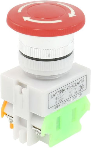 Mushroom Emergency Stop Push Button Switch