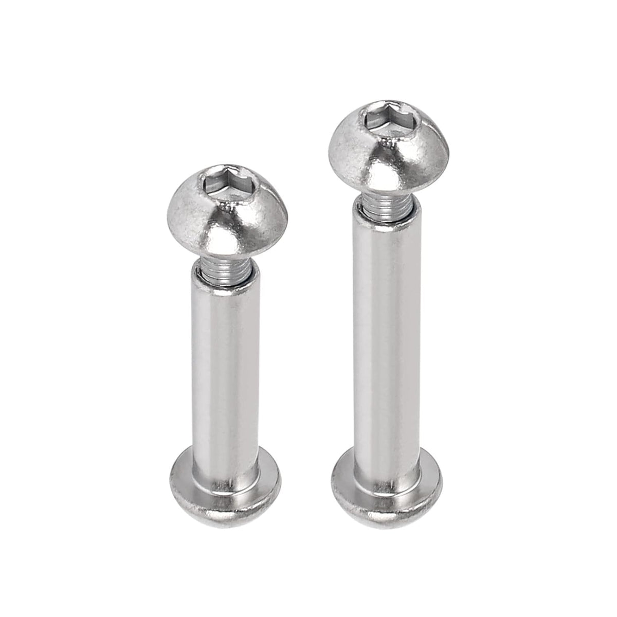 Screw Post Fit for 8mm Hole Dia. Female 33mm 42mm Binding Bolts, Total 20 Sets
