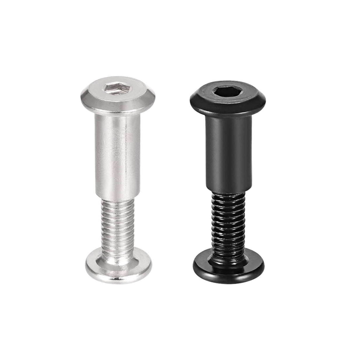 Screw Post Male M6x16mm M6x25mm Binding Bolts Carbon Steel, Total 20 Sets