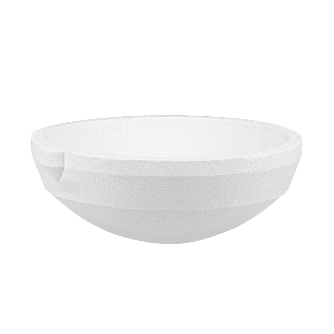 Quartz Silica Crucible 330ml Bowl Dish Cup for Melting Casting Refining Gold Silver Copper