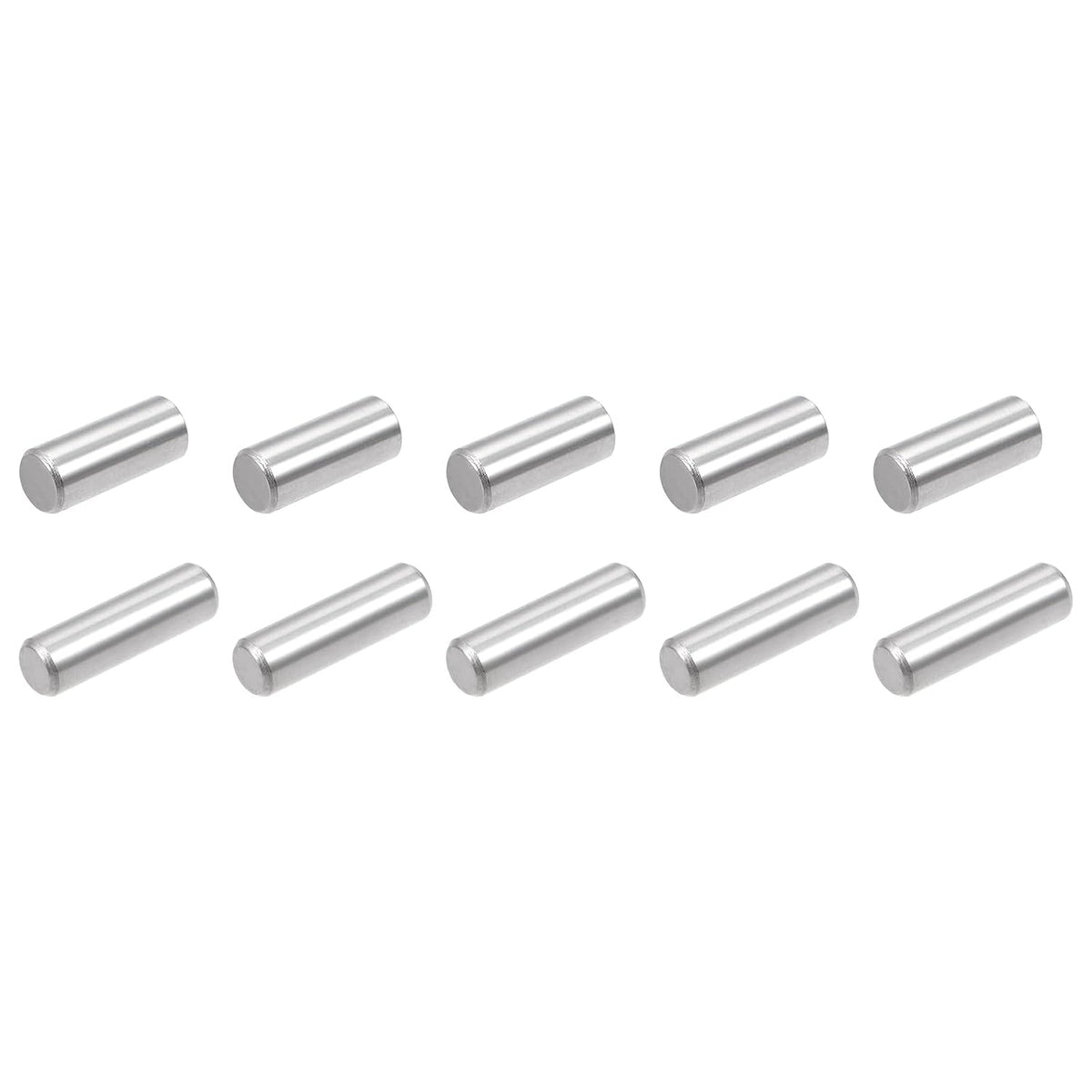 6X 20mm and 8X 20mm Dowel Pin 304 Stainless Steel Cylindrical Shelf Support Pin for Connecting and Positioning, 20in 1 Set