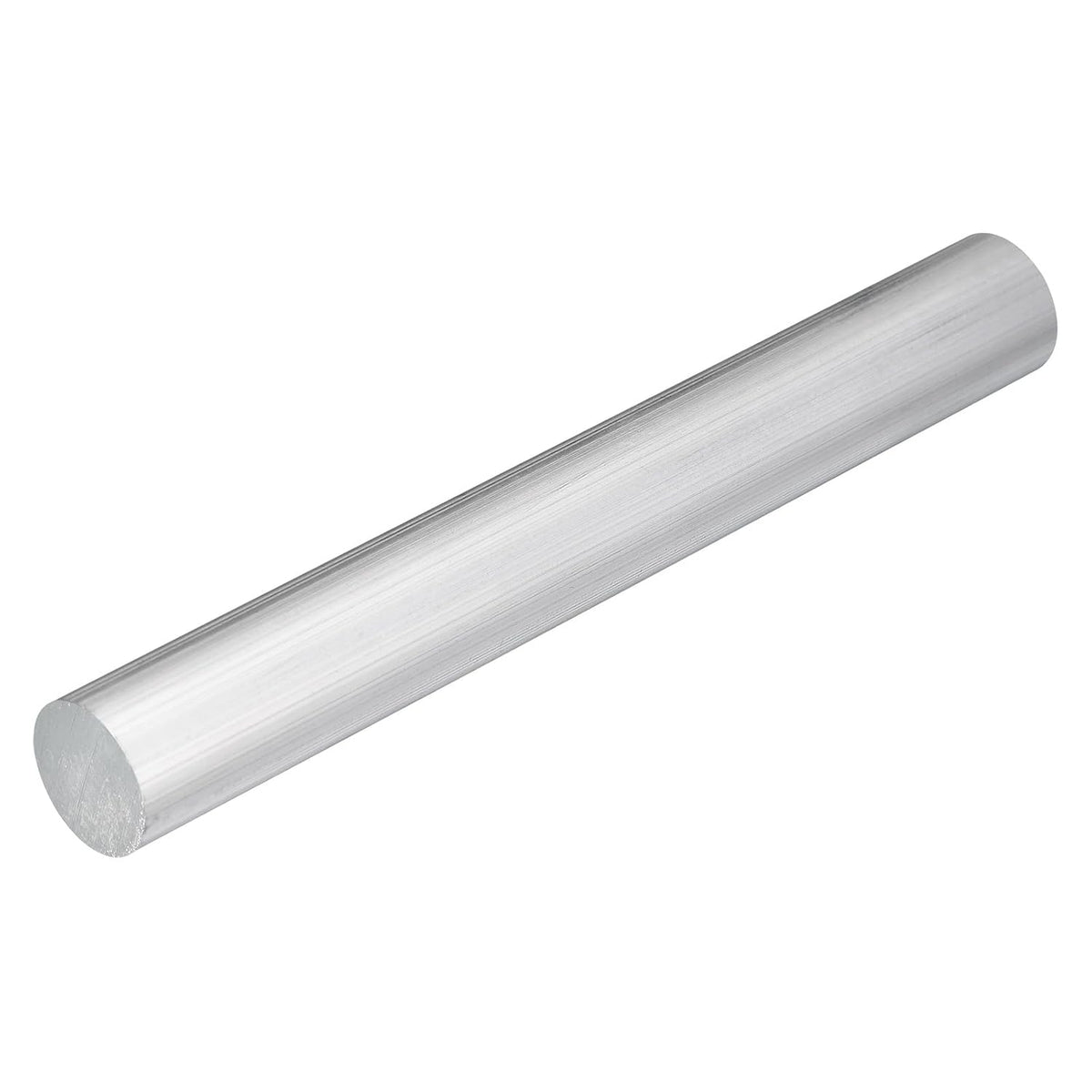 Aluminum Round Rod, 1 Inch Diameter 6061 Solid Lathe Metal Bar 8 Inch Length for DIY Craft Tool