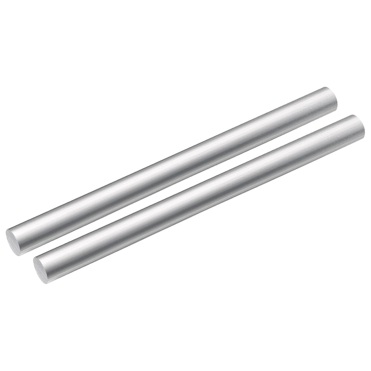 Aluminum Round Rod, 3/4 Inch Diameter 6061 Solid Lathe Metal Bar 13 Inch Length for DIY Craft Tool Pack of 2