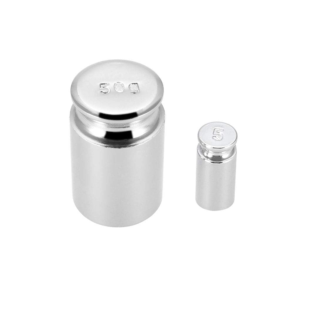 Calibration Weight Set 5g 50g M1 Precision Chrome Plated Steel for Digital Balance Scales