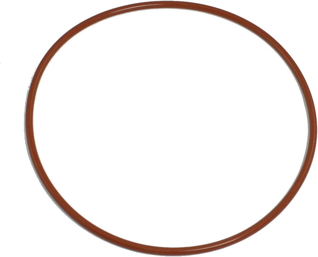 120mm x 114mm x 3mm Red Silicone O Ring Seal Gaskets