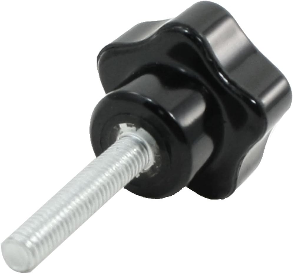 Replacement 5mm Male Thread Screw On Type Star Shape Knob