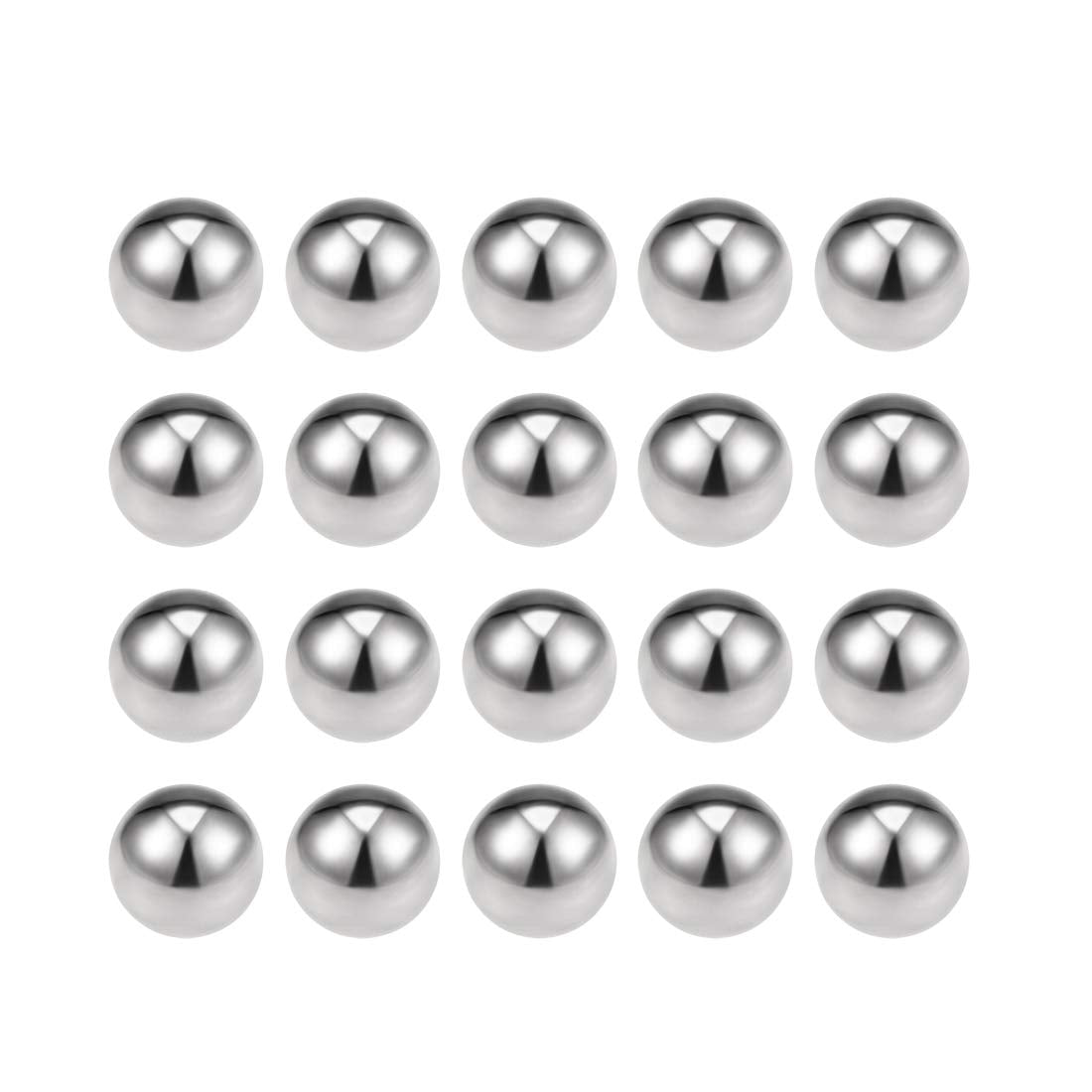 1/4-inch Bearing Balls 440C Stainless Steel G25 Precision Balls 100pcs