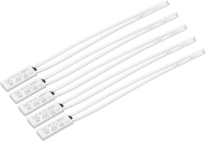 5Pcs KSD9700 Thermostat, NO Temperature Control Switch 35C N.C 2A Plastic Bimetal Normally Closed Thermal Protector Thermal Switch