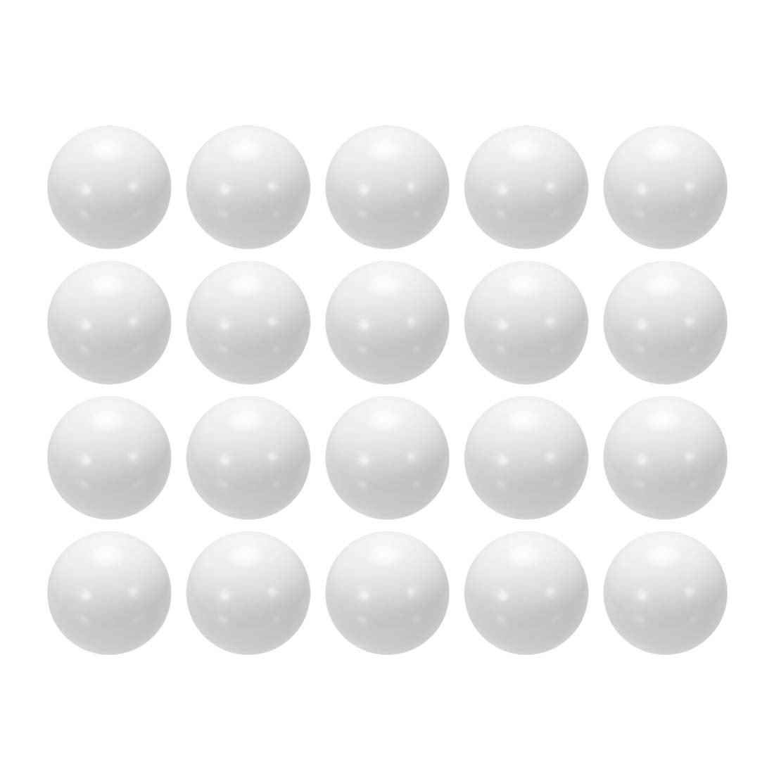 12mm POM Coin Ring Making Balls, Plastic Bearing Ball 20pcs