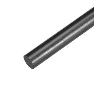 Carbon Fiber Rods Support Rods for RC Airplane DIY Projects 9mm Matte Pole 400mm 15.7 Inch