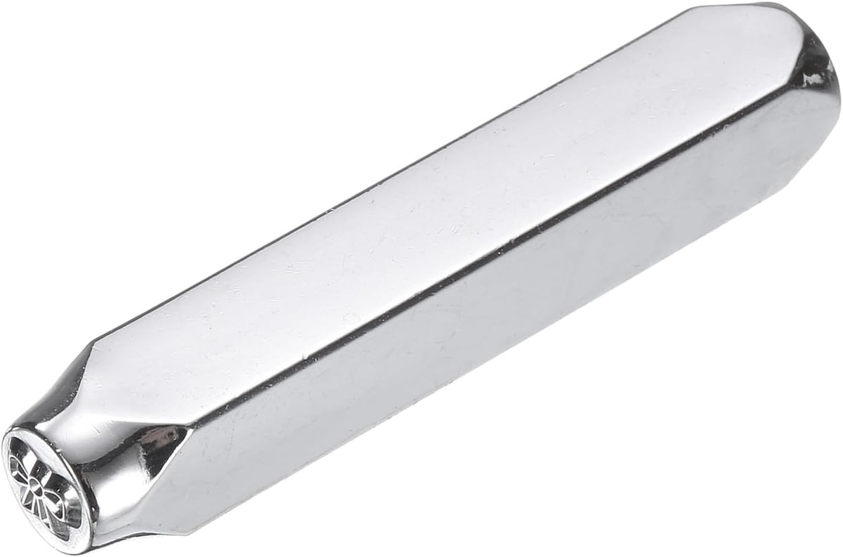 1/4" (6mm) Punch Stamp 40Cr Alloy Steel, Cute Bowknot Pattern Punch Tool Punch Press Tool for Metal Plastic Wood Leather