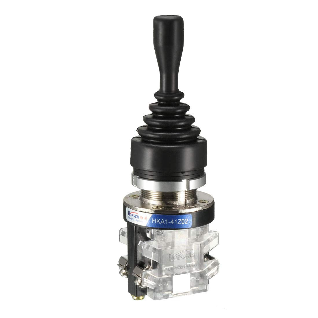 2 Directions Momentary Joystick Switch Transparent Black