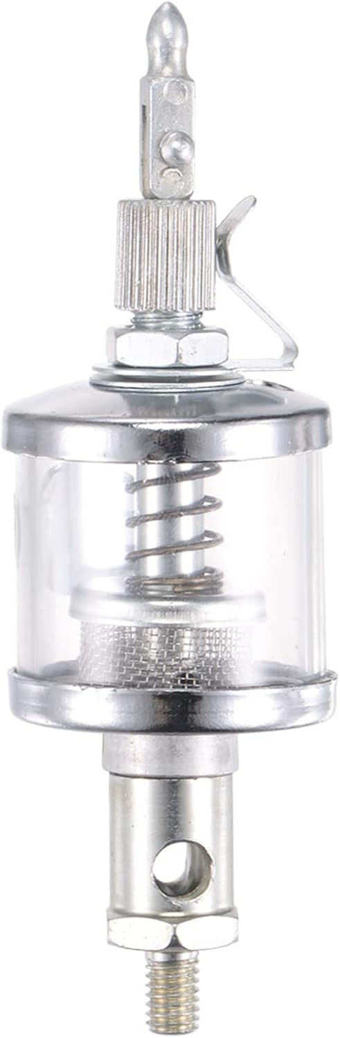 Needle Valve Type Oil Cup M6x1 Thread 16ml Sight Gravity Drip Feed Oiler