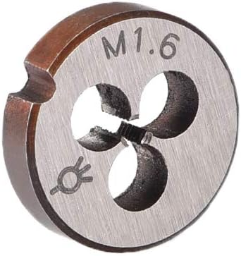 M1.6 X 0.35 Metric Round Die, Machine Thread Right Hand Threading Die, Alloy Steel Screw Thread Cutting Die