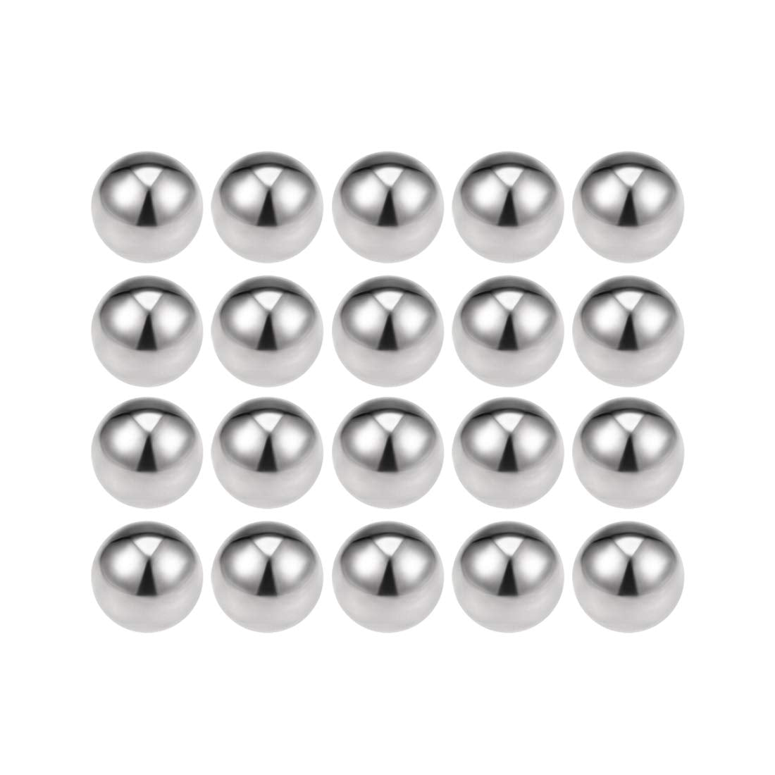 1/2-inch Bearing Balls 304 Stainless Steel G100 Precision Balls 20pcs